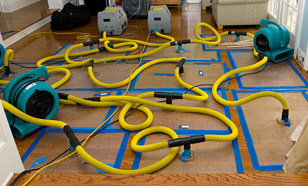 Professional Burst Pipe Water Damage technician working in Syracuse, OH